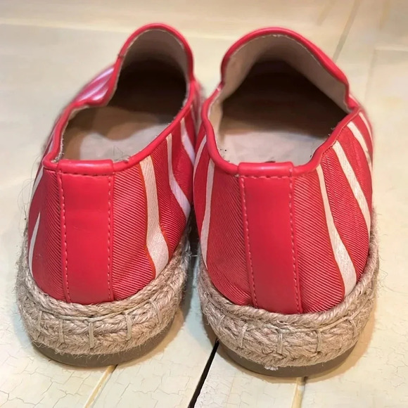 Charter Club Espadrille size 8 M pink and white - Picture 2 of 5